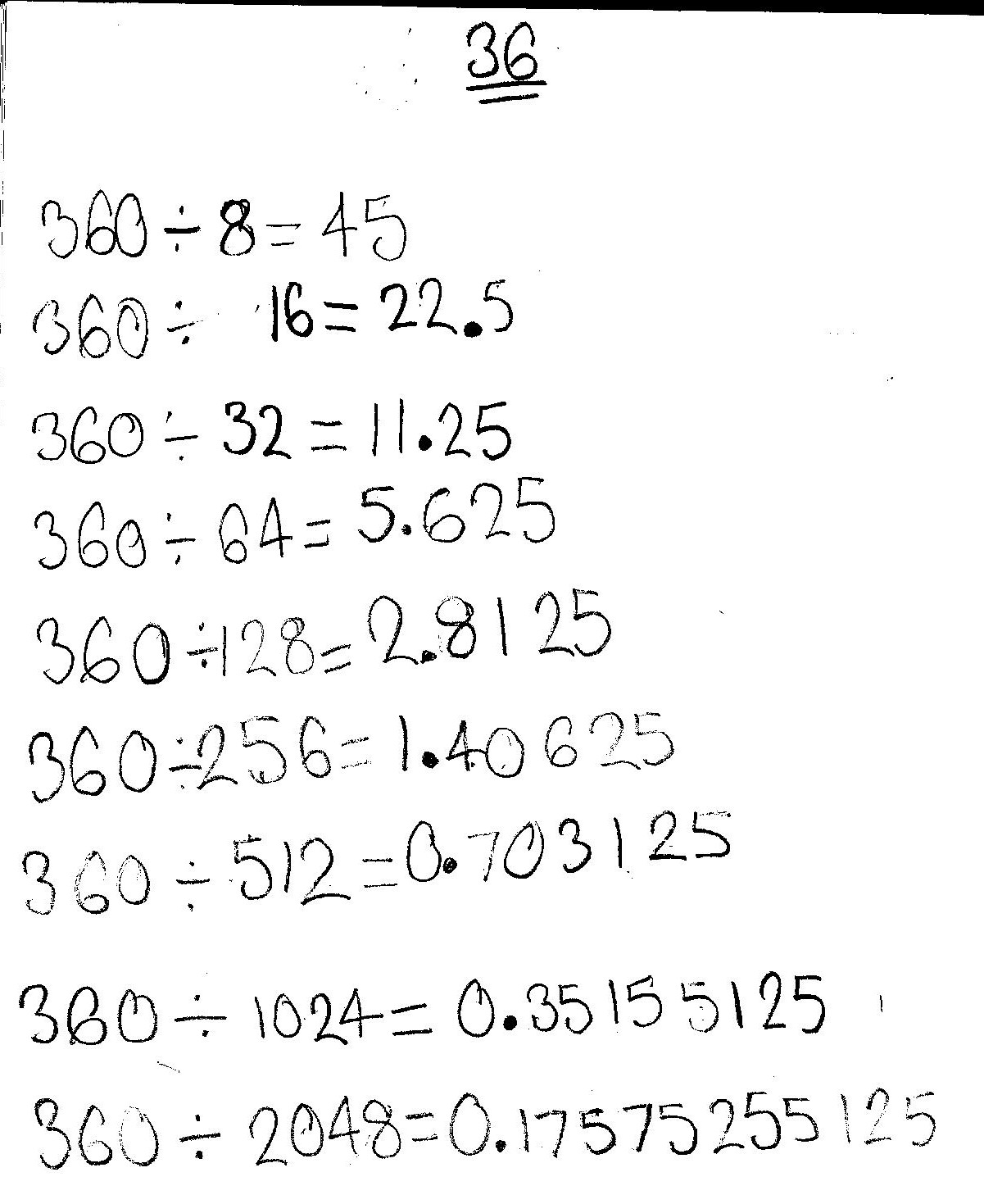 Year 4 – playing with halving